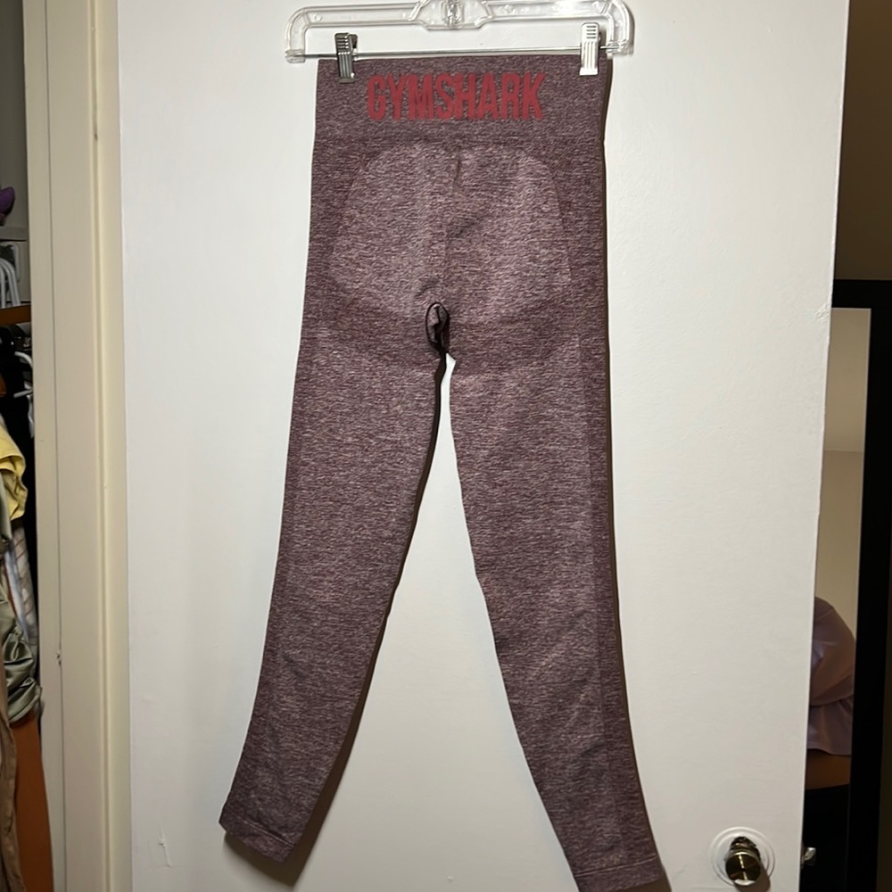 Gymshark Flex High Waisted Leggings berry/rose